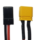 2010.017 Adapterkabel XT30 -> JR 30cm 2 Stück